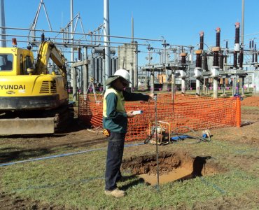 SOIL RESISTIVITY MEASUREMENT - PHOTO 2